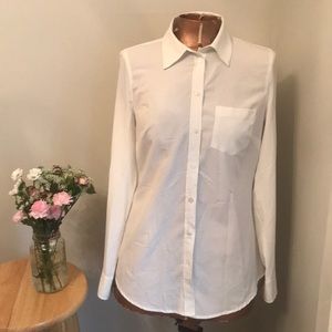 🍁Off White Merona button-up Blouse🍁